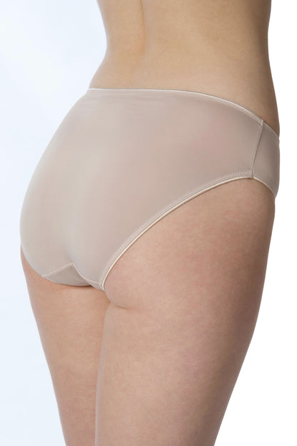 Women’s Silky High-Cut Bikini Briefs, 4-Pack