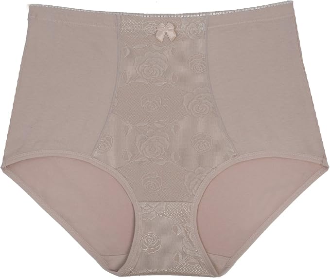 Women’s Floral Panel Full Briefs 4 Pack