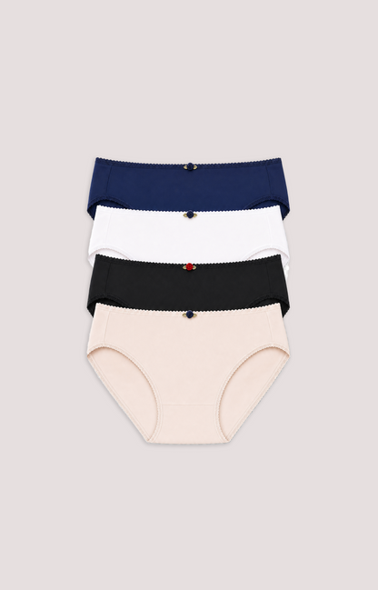 Bikini Briefs for Women Micro Stapa (4-Pack)