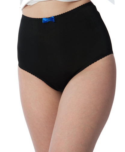 Women’s Plus Size Microfiber Full Coverage High-Waisted Briefs 4-Pack (Copy)