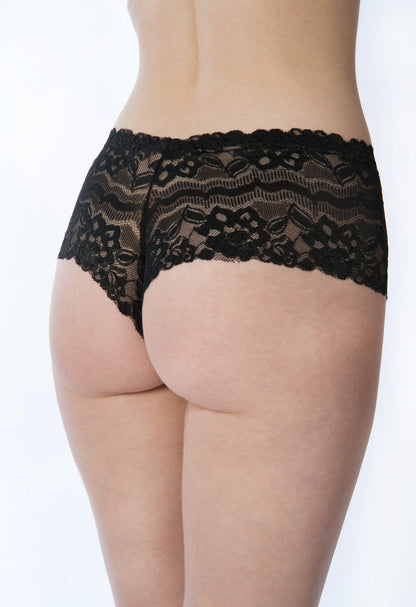 Boxers féminins en dentelle échancrée (lot de 8)