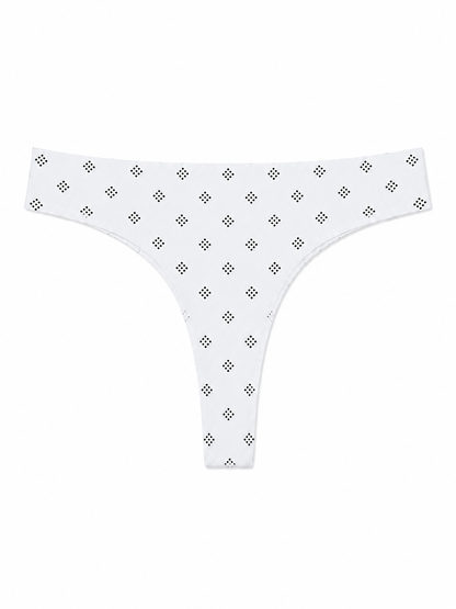 Women’s High-Cut Thong Underwear, 4-Pack