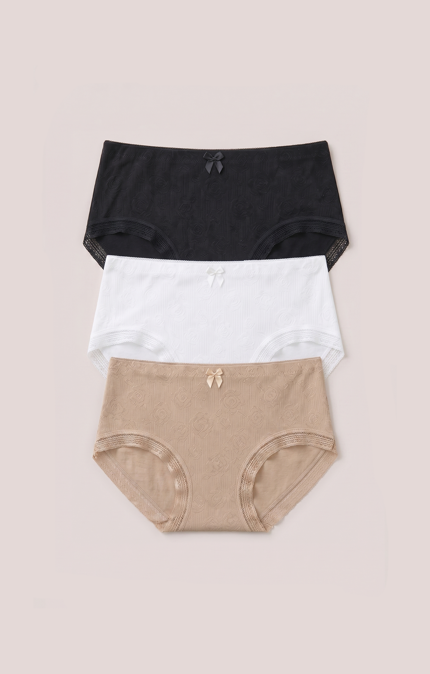 Plus Size Microfiber Full Brief Panties for Women (3-Pack)