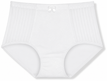 Plus Size Full Brief Cotton Spandex Panties for Women (2-Pack)