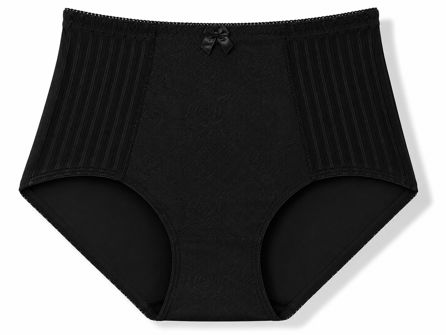 Plus Size Full Brief Cotton Spandex Panties for Women (2-Pack)