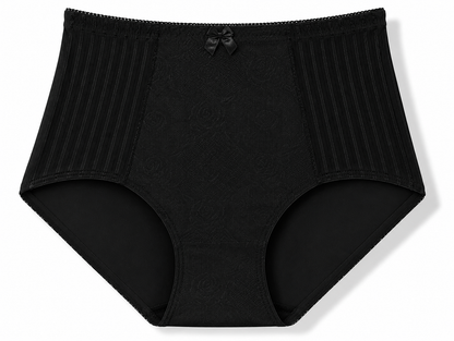 Plus Size Full Brief Cotton Spandex Panties for Women (2-Pack)