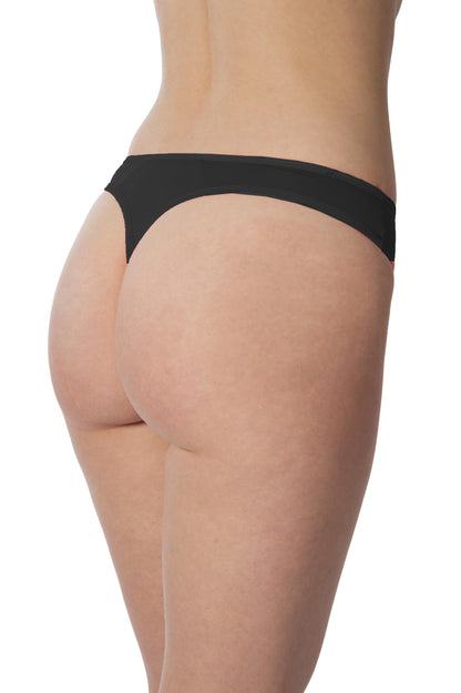 Women’s Floral High-Cut Thong Underwear, 4-Pack