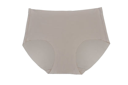 Women’s Seamless No Show Thongs front view natural