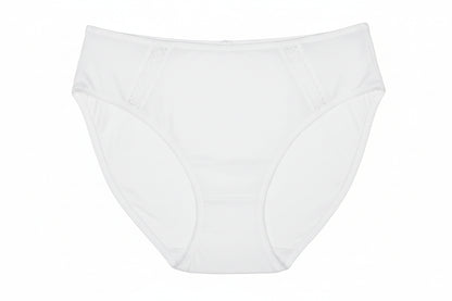 whitewomen's underwear on a white background