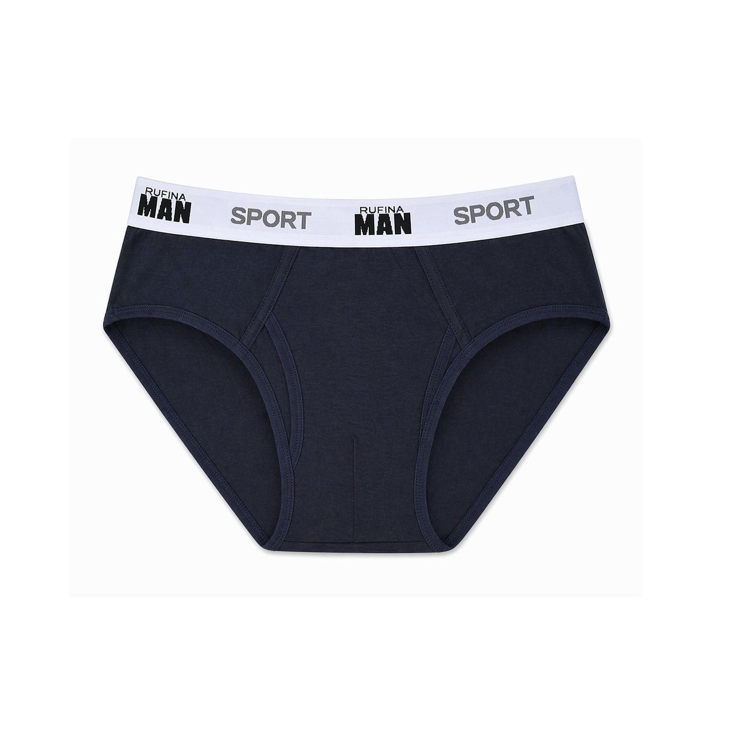 Rufina Man Sport Briefs – Ultra Soft Breathable Men's Brief Underwear (4-Pack)