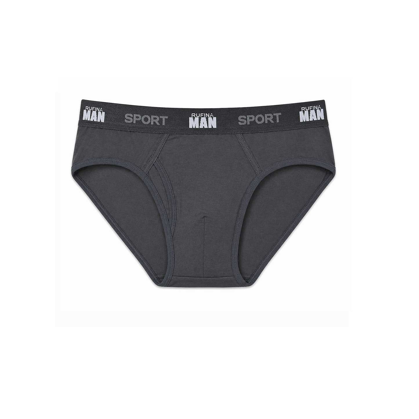 Rufina Man Sport Briefs – Ultra Soft Breathable Men's Brief Underwear (4-Pack)