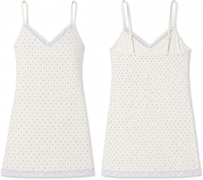 Women’s Cotton Camisole & High Waisted Brief Set - Floral Set