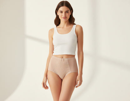 Pack of 3 Women's Full Brief Panties | Silky Soft Comfort Underwear