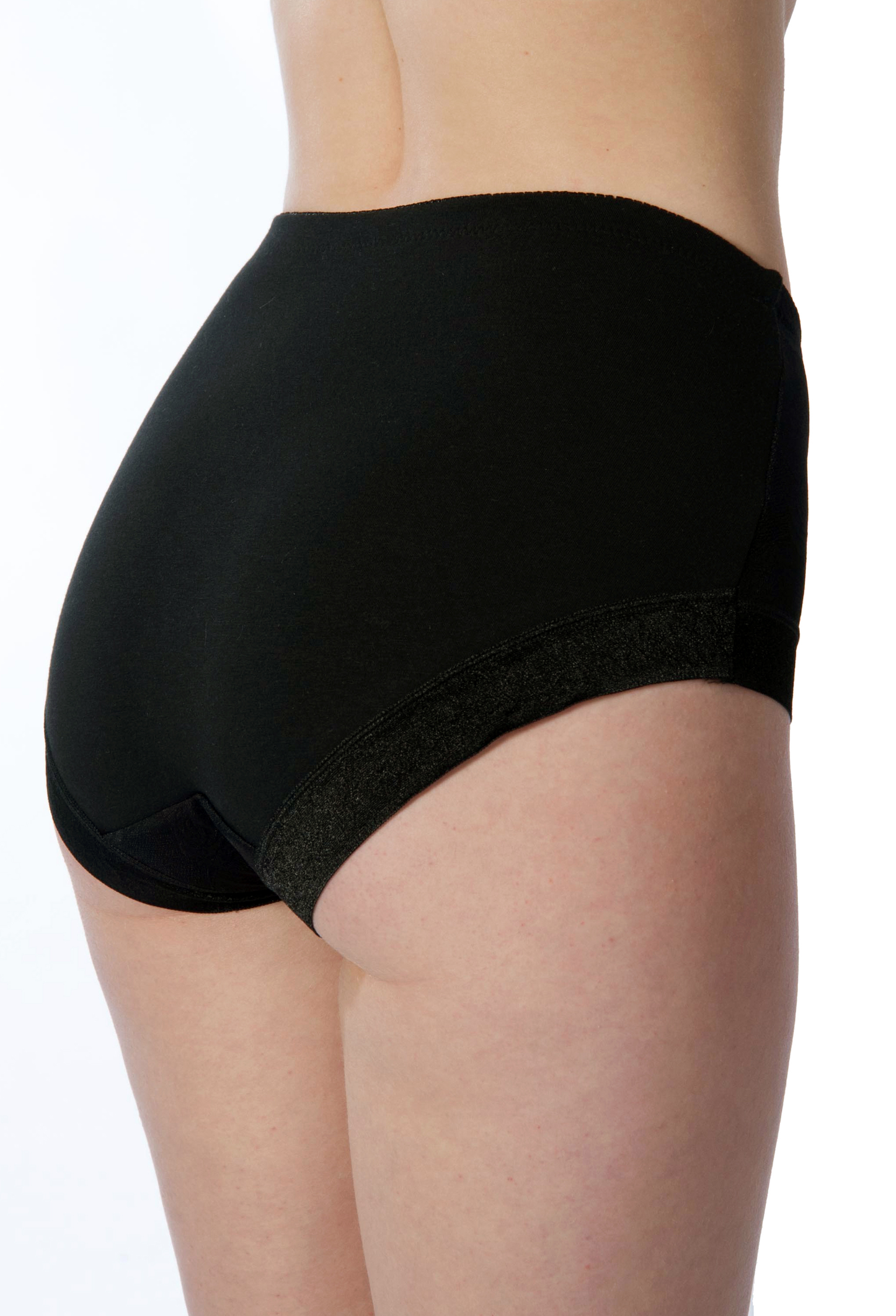Plus Size Microfiber Full Brief Panties for Women (3-Pack)