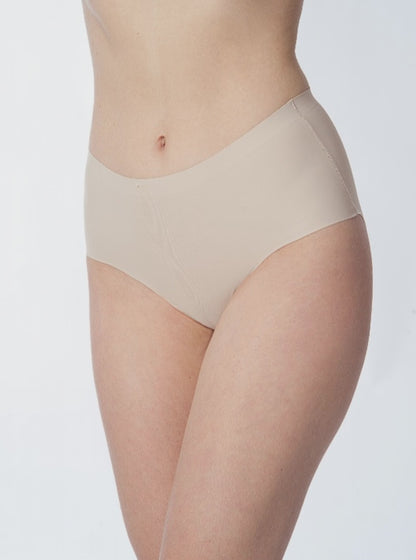 Culottes taille haute sans couture découpées au laser pour femmes (lot de 4)