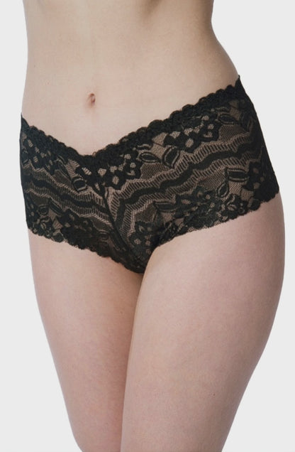 Boxers féminins en dentelle échancrée (lot de 8)