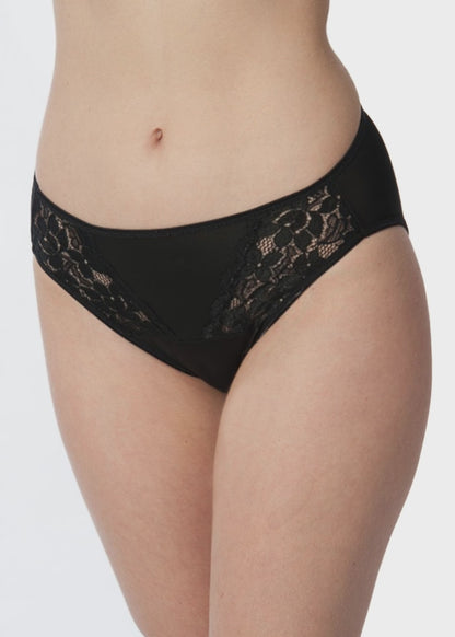 Culottes bikini en dentelle microfibre pour femme (lot de 3)
