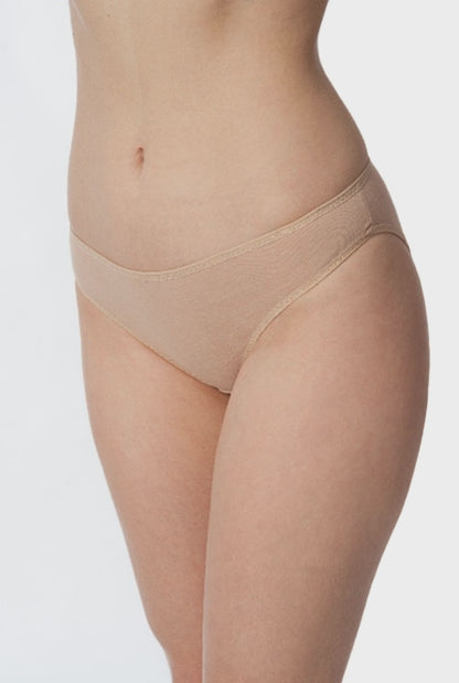 Culottes de bikini en coton taille basse pour femme (lot de 6)