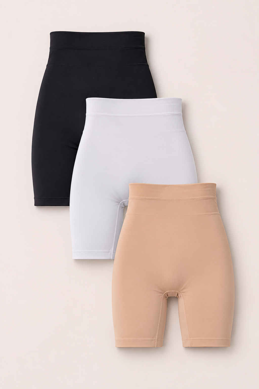 Culottes taille haute en microfibre pour femmes (lot de 3)