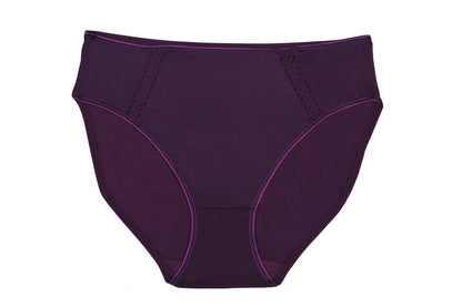 Women’s Silky High-Cut Bikini Briefs, 4-Pack