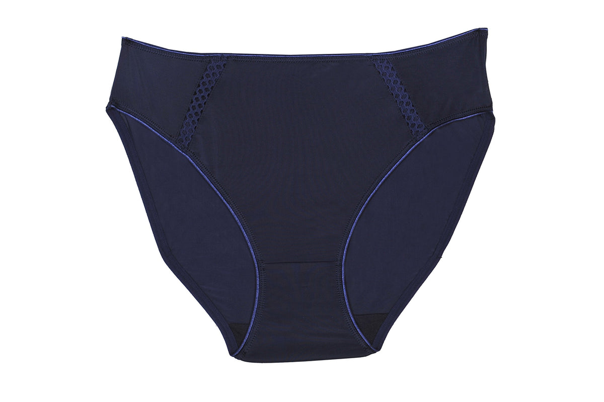 Women’s Silky High-Cut Bikini Briefs, 4-Pack