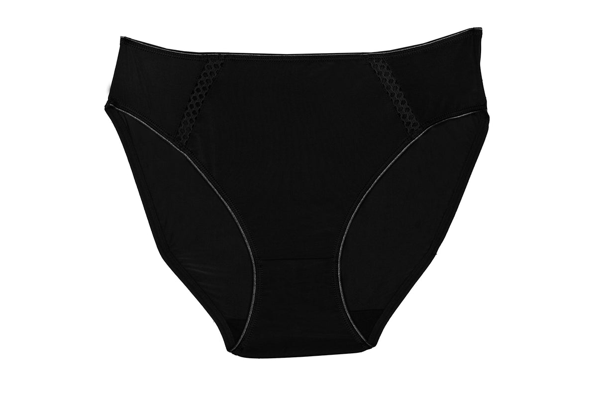 Women’s Silky High-Cut Bikini Briefs, 4-Pack
