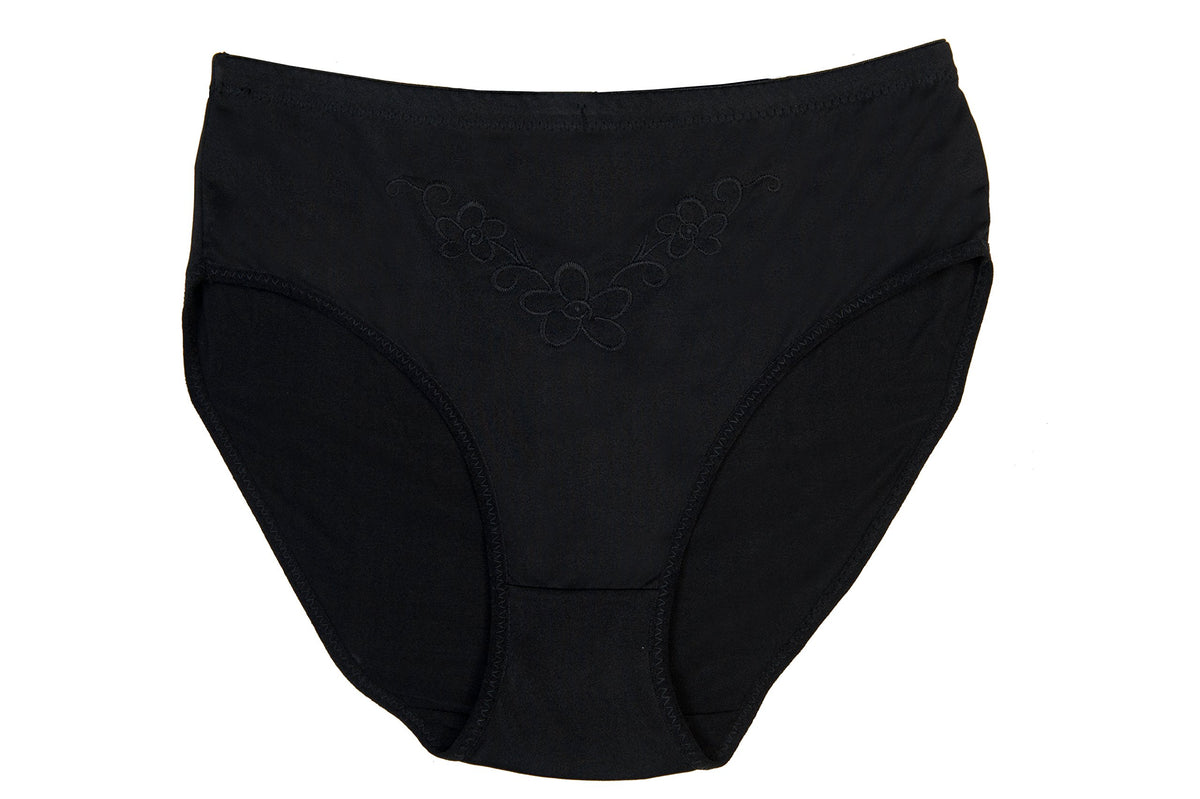 Women’s Silky High-Cut Full Briefs, 4-Pack
