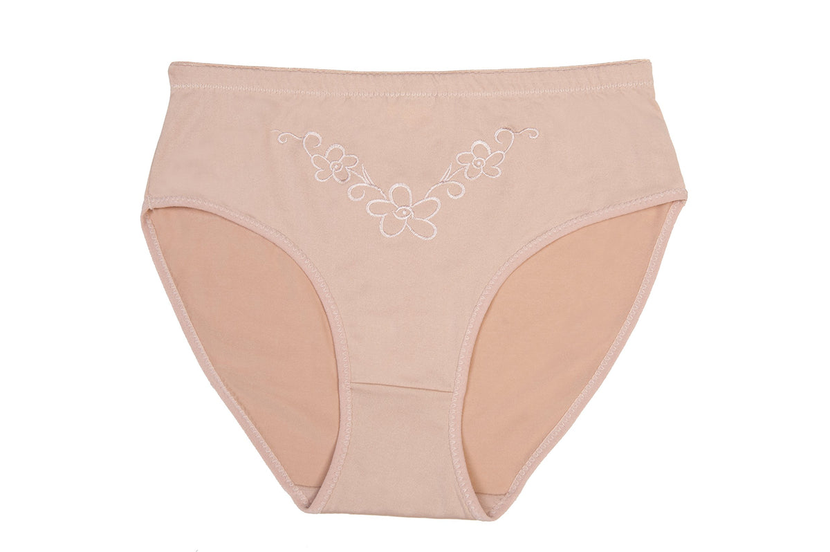 Women’s Silky High-Cut Full Briefs, 4-Pack