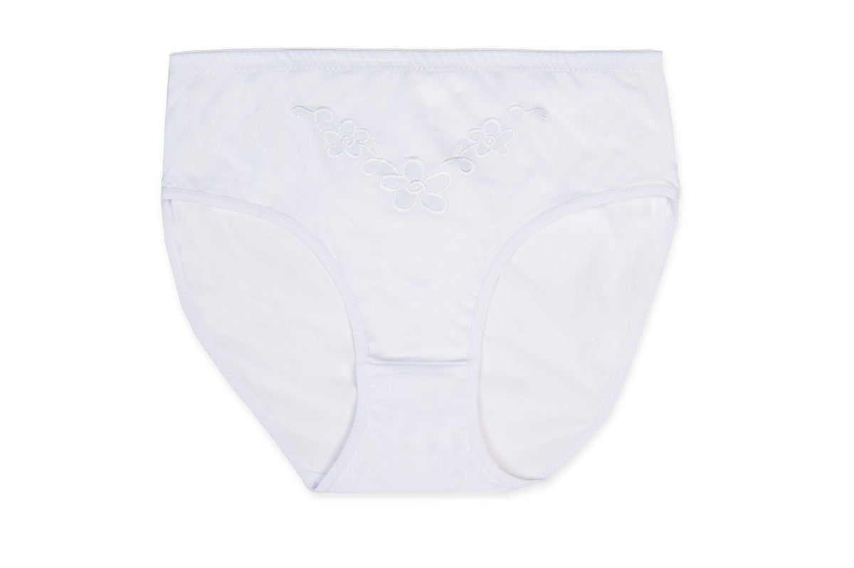 Women’s Silky High-Cut Full Briefs, 4-Pack
