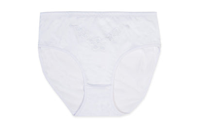 Women’s Silky High-Cut Full Briefs, 4-Pack