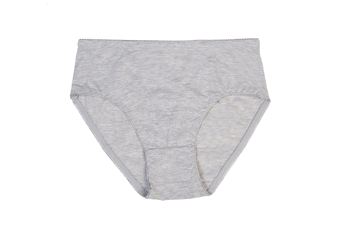 Women’s Cotton-Stretch High-Cut Bikini Briefs, 6-Pack