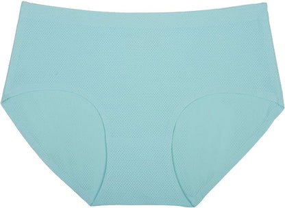 Light blue women's underwear on a white background