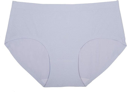 Light blue women's underwear on a white background