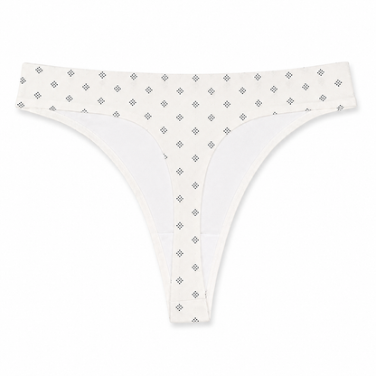 Women’s High-Cut Thong Underwear, 4-Pack